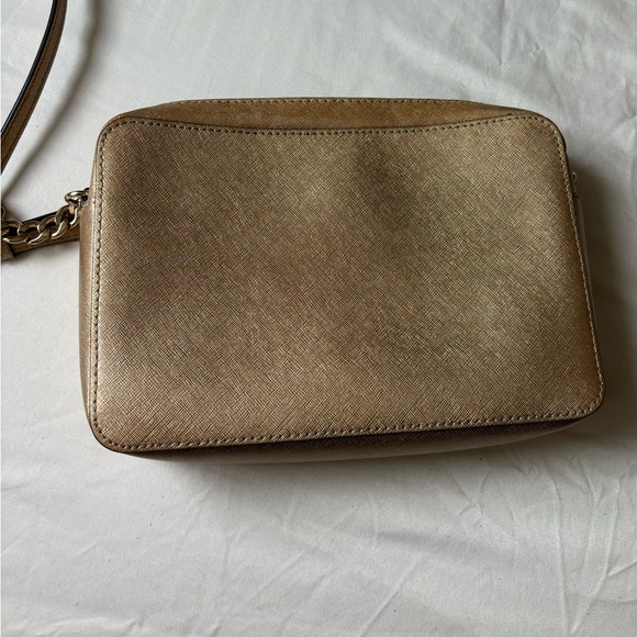 Michael Kors Gold Crossbody Bag - Picture 3 of 4